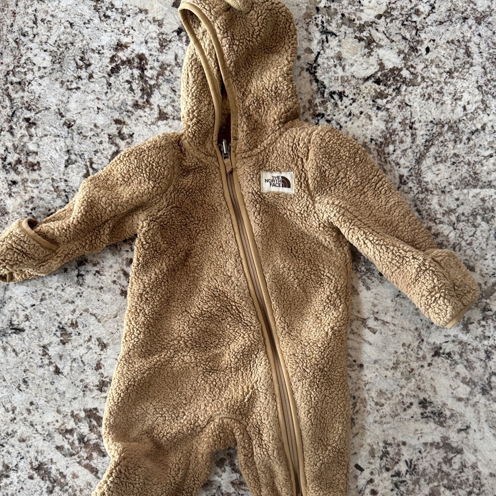 The North Face Tan Kids One Piece